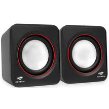 Caixa de Som - 2.0 - C3 Tech - Speaker - Preto - SP-301BK
