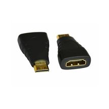 Adaptador de Vídeo - HDMI (Fêmea) > Mini HDMI (Macho) Rohs 1914