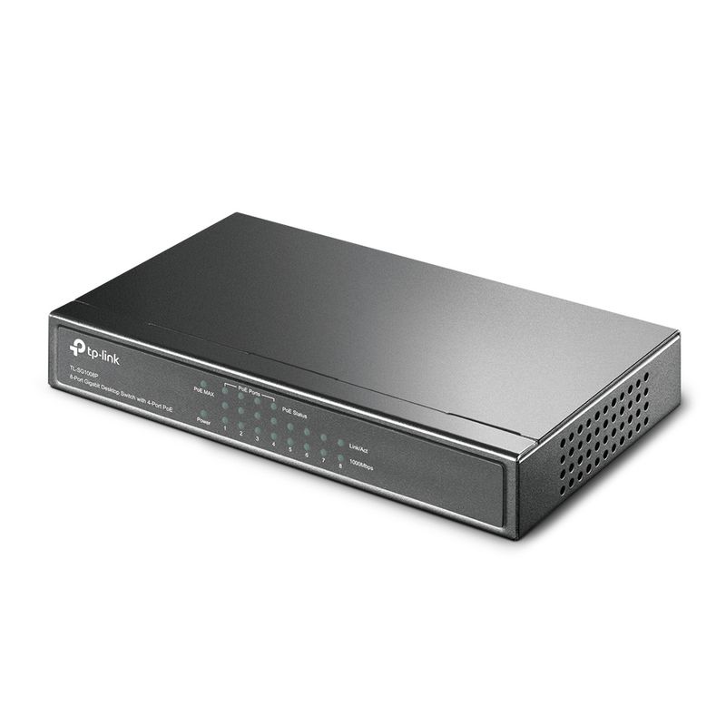 116962-2-Switch_8_Portas_Gigabit_PoE_TP_Link_Preto_TL_SG1008P_rev3_0_116962