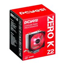 Cooler p/ Processador (CPU) - PCYES - ACZK292LDV Led Vermelho