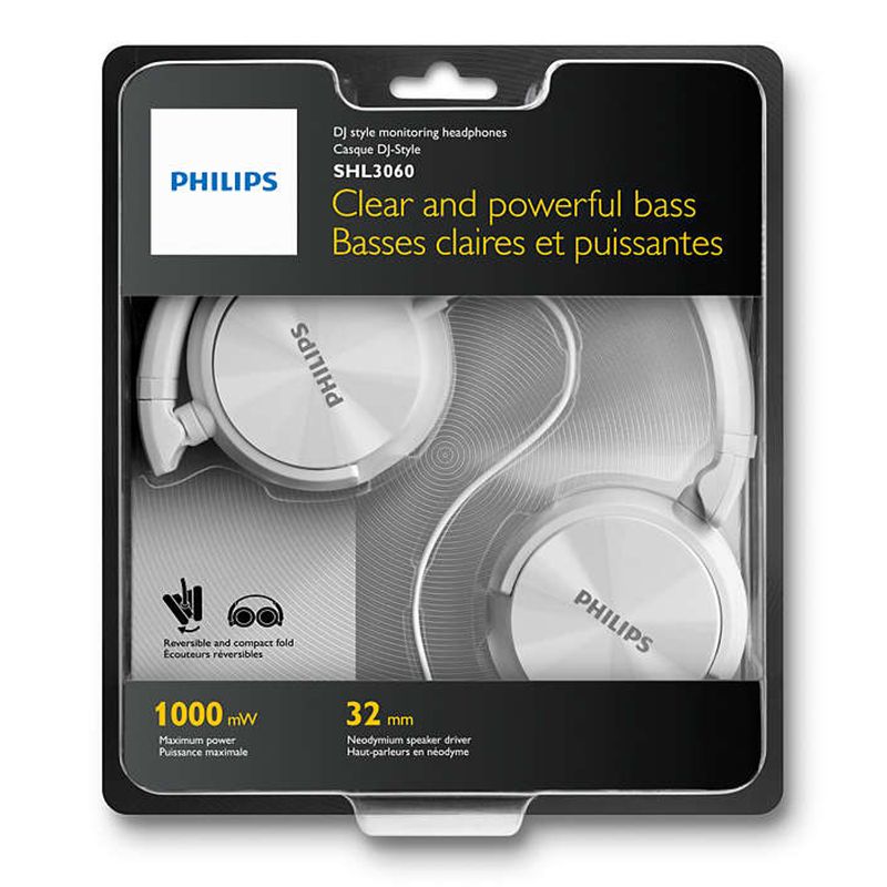 116140-1-Fone_de_Ouvido_3_5mm_Philips_SHL3060WT00_Branco_116140