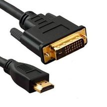 Cabo de Vídeo - HDMI (Macho) > DVI-D (Macho) 1,50m com filtro MD9 - 7996