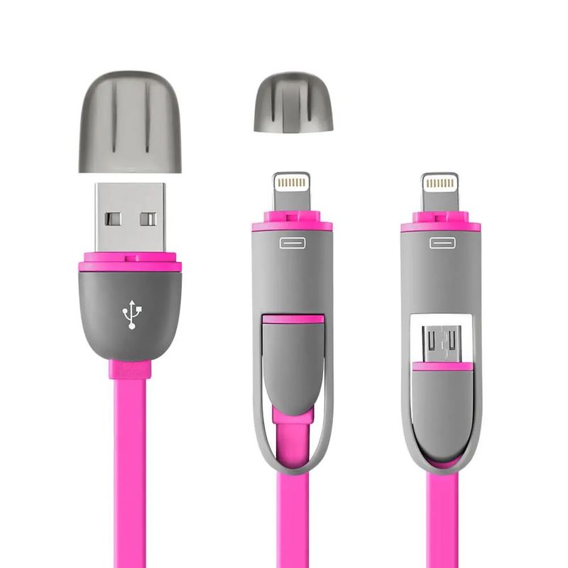 117263-1-Cabo_2_em_1_Micro_USB_E_Iphone_567_Rosa_1_5M_Multilaser_WI336_117263