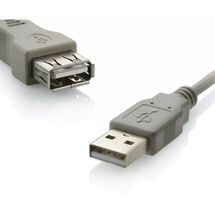 Cabo Conversor - USB 2.0 (Macho) > USB (Fêmea) - Multilaser - WI026 - 1,8M