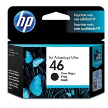 Cartucho de tinta HP 46 - CZ637AL PRETO  P/ DESKJET INK ADVANTAGE ULTRA 2529/4729