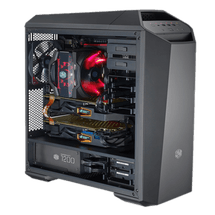 PC Gamer - Computador WAZ - wazX Mastercase (Core i7 8th, SSD M.2 480GB, 16GBDDR4, GTX1080, WC120, 600W, Windows 10 Pro)
