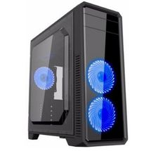 Gabinete ATX - Gamemax ECO G561F Preto - Led Azul