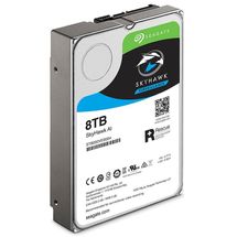 HD 8TB SATA3 Seagate SkyHawk - ST8000VE0004 (3,5pol, 6Gb/s, 5.900 RPM, 256MB Cache)