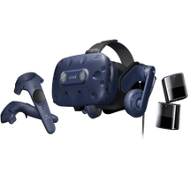 HTC VIVE Pro Virtual Reality System (Realidade Virtual, Kit com 2 controles e 2 base stations) - 99HANW001-00