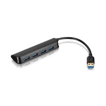 [OPEN BOX] Hub USB 3.0 - 4 Portas - Slim - Multilaser - Preto - AC289