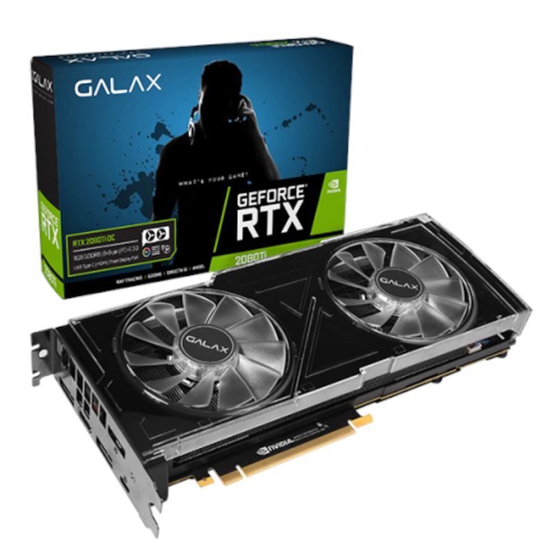 Placa de vídeo - NVIDIA GeForce RTX 2080 Ti (11GB / PCI-E Placa de vídeo - NVIDIA GeForce RTX 2080 Ti (11GB / PCI-E