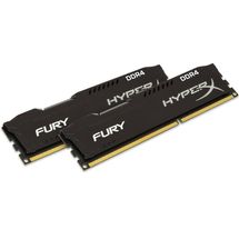 Memória DDR4 - 16GB / 2400Mhz - Kingston HyperX FURY Black - HX424C15FB2K2/16