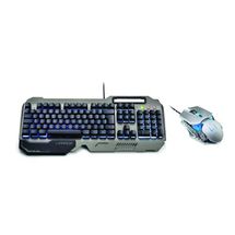 Teclado e Mouse Gamer Superficie em Metal Warrior - Multilaser - TC223