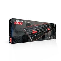 Teclado - USB - C3 Tech - Gamer - Preto - KG-10BK