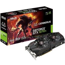 Placa de vídeo - NVIDIA GeForce GTX 1070 Ti (8GB / PCI-E) - Asus CERBERUS-GTX1070TI-A8G