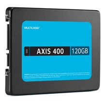 SSD - 2,5pol / SATA3 - 120GB - Multilaser Axis 400 - SS101 (400MB/s Leitura e escrita)