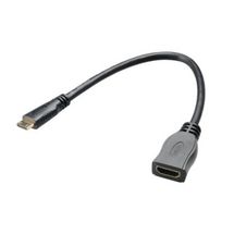 Cabo adaptador HDMI para Mini HDMI - AKASA - AKCBHD1025BK