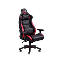 Cadeira Gamer PCYes Mad Racer V10 MADV10VMGL  (Preto/Vermelho, 180kg, encosto e braços ajustáveis) - 28217