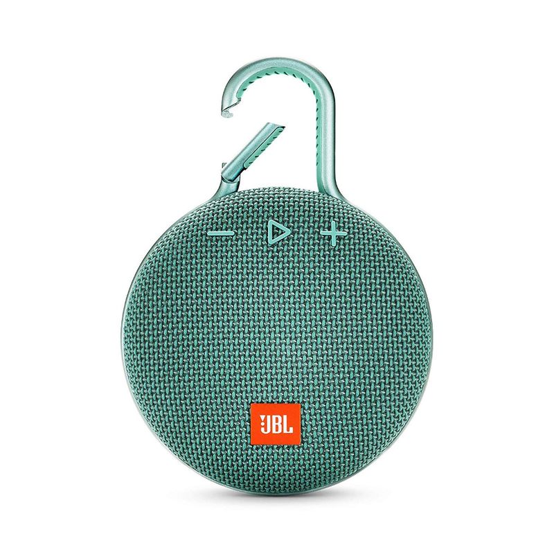 117795-1-Caixa_de_Som_Bluetooth_1_0_JBL_Clip_3_Portable_Bluetooth_Speaker_Verde_JBLCLIP3TEAL_117795