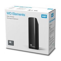 HD Externo 4TB USB 3.0 Western Digital Elements - WDBWLG0040HBK - Preto