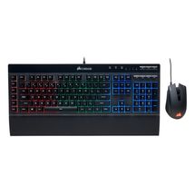 Teclado e Mouse - USB - Corsair (K55 RGB + Harpoon RGB) - Preto - CH-9206115-BR