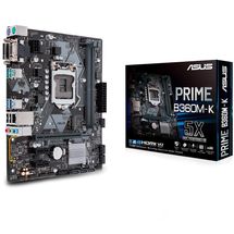 Placa mãe LGA 1151 - Asus Prime B360M-K (Micro ATX)