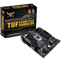 Placa mãe LGA 1151 - Asus TUF B360M Plus (Micro ATX) DDR4