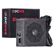 Fonte ATX - 600W - PCYes Electro V2 80 Plus White