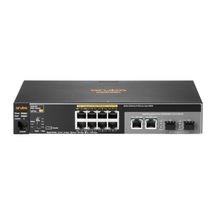 Switch 8 Portas Gerenciável - 10/100/1000 PoE+ - HP Aruba - 2530-8G-Poe+ - J9774A
