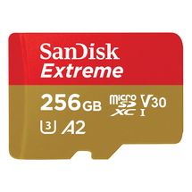 Cartão de memória microSDXC UHS-3 256GB SanDisk Extreme SDSQXA1-256G-GN6MA