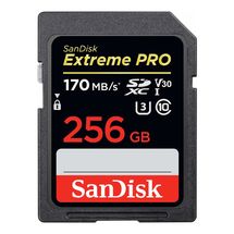 Cartão de memória - SDXC - 256GB - Sandisk Extreme Pro - SDSDXXY-256G-GN4IN