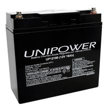 Bateria Selada Unicoba Unipower 12V 18,0Ah - UP12180 M5 (Bateria p/ No-Break)