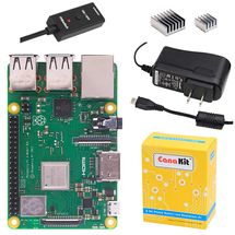 Computador Raspberry Pi 3 B+ (Quad-Core 1.4GHz, 1GB RAM, Wi-fi, Bluetooth, HDMI) Kit c/ Fonte