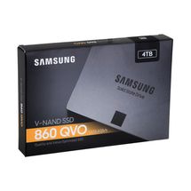 SSD - 2,5pol / SATA3 - 4.000GB (4TB) - Samsung 860 QVO - MZ-76Q4T0B/AM