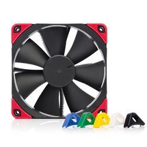 Ventoinha (Cooler) - 12cm - Noctua - NF-F12 PWM CH.BK.S chromax.black.swap