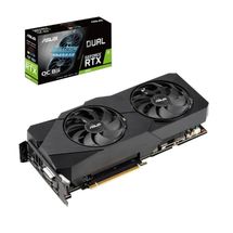 Placa de vídeo - NVIDIA GeForce RTX 2070 (8GB / PCI-E) - Asus Dual EVO DUAL-RTX2070-O8G-EVO