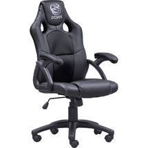Cadeira Gamer PCYes Mad Racer V6 - MADV6PT (Preto, até 120kg, encosto e braços fixos) - 28096