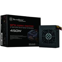 Fonte SFX - 450W - Silverstone SFX Series - Preta - SST-ST45SF-V2