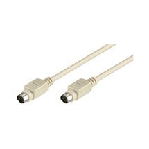 Cabo PS-2 (Macho) > PS-2 (Macho) 1,8m (branco)