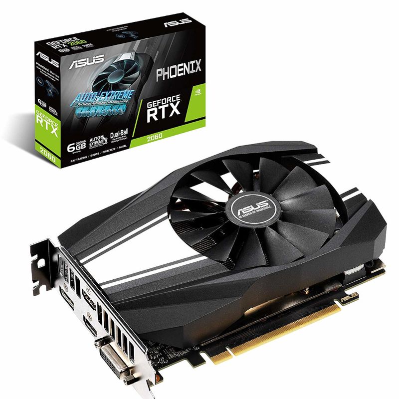Placa de vídeo - NVIDIA GeForce RTX 2060 (6GB / PCI-E) - ASUS