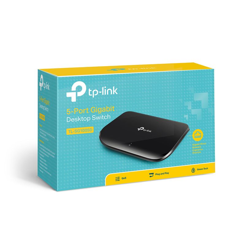 110562-5-_Switch_5_Portas_Gigabit_TP_Link_Preto_TL_SG1005D_