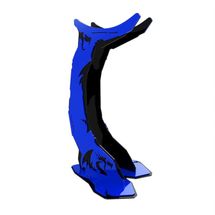 Suporte de Headset REDRAGON Dragon Tail - Preto e Azul