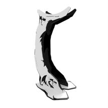 Suporte de Headset REDRAGON Dragon Tail - Preto e Branco
