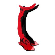 Suporte de Headset REDRAGON Dragon Tail - Preto e Vermelho