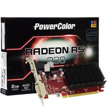 Placa de vídeo - AMD Radeon R5 230 (2GB / PCI-E) - PowerColor 2GBK3-HE