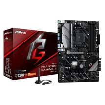Placa mãe AM4 - ASRock X570 PHANTOM GAMING 4 WIFI AX (ATX)