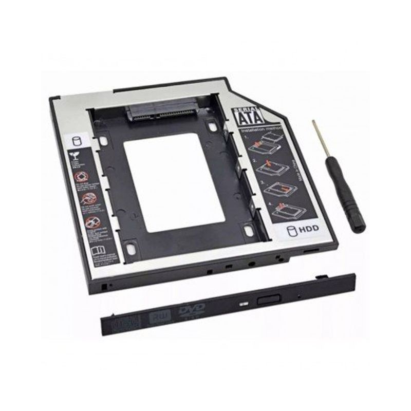 118853-1-Gaveta_Interna_5_25pol_Slim_SATA_SATA_Drive_Caddy_9_5mm_EXBOM_HDCA_S095_118853