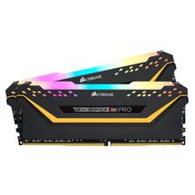 Memória DDR4 - 16GB (2x 8GB) / 3.200MHz - Corsair Vengeance RGB Pro Black - CMW16GX4M2C3200C16-TUF