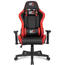 Cadeira Gamer DT3sports Jaguar (Red, até 120kg, encosto e braços ajustáveis