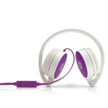 Fone de Ouvido - 3,5mm - c/ microfone HP H2800 - Roxo